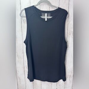 Fabletics Black Muscle Tee size XL